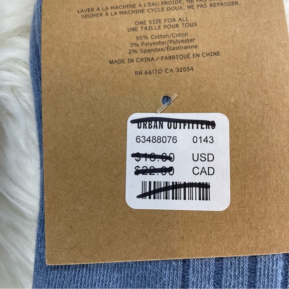 NWT UO Ruffled Crew Sock With Cute Embroidery Bundle- 4 Pairs - Picture 3 of 6